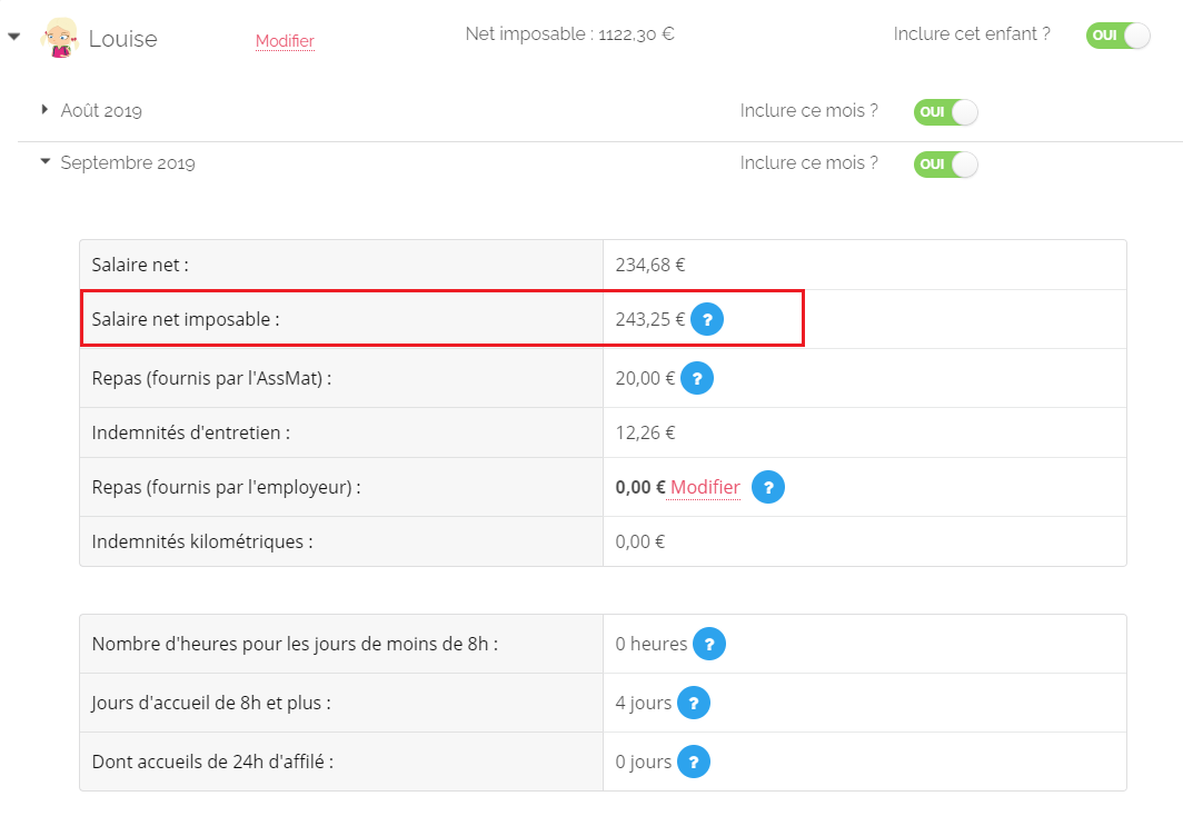 Comment calculer les impôts d'une assistante maternelle sur TopAssmat?